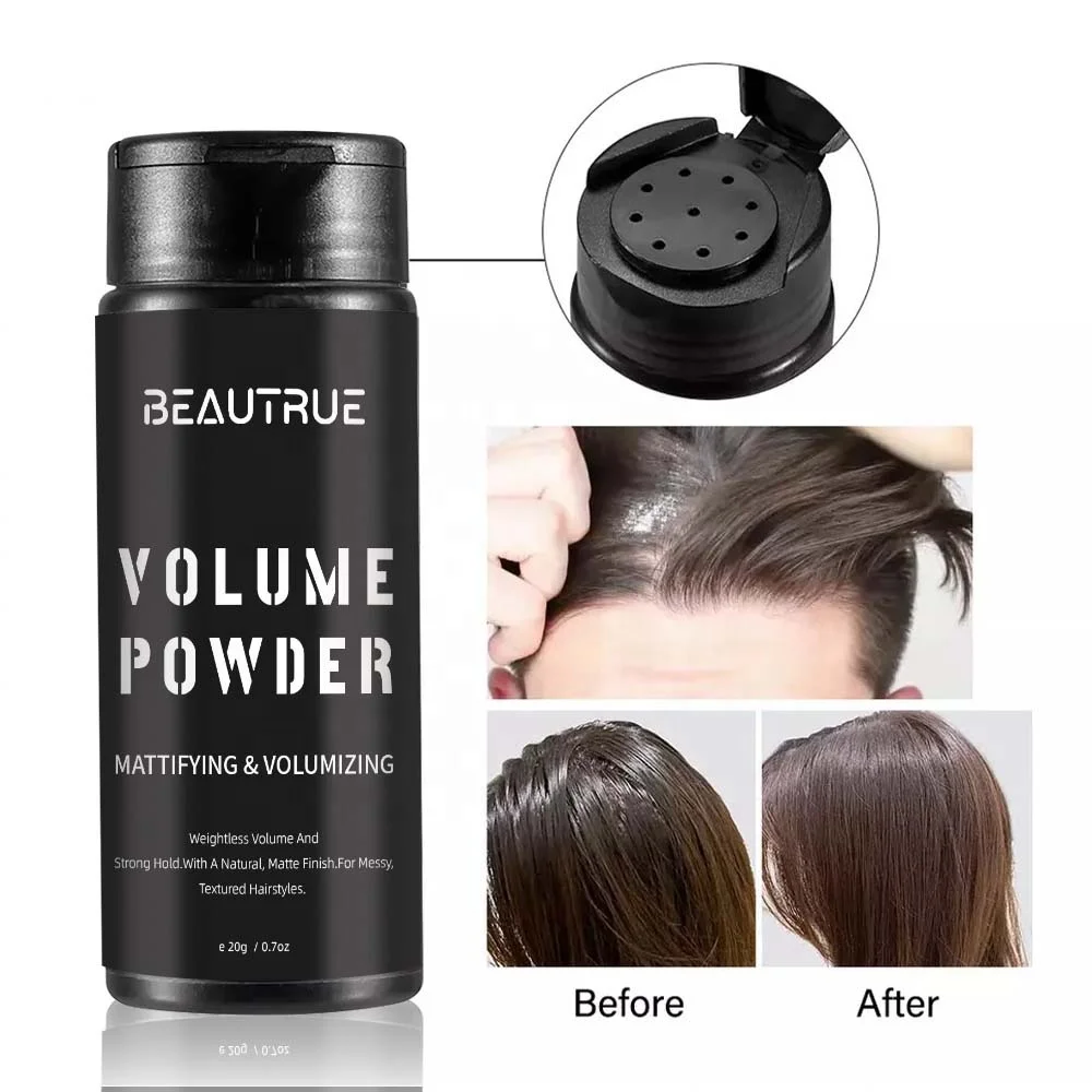 Custom Low Moq Styling Texturizing Fluffy  Hair Volumizing Powder For Men Hair Styling Product