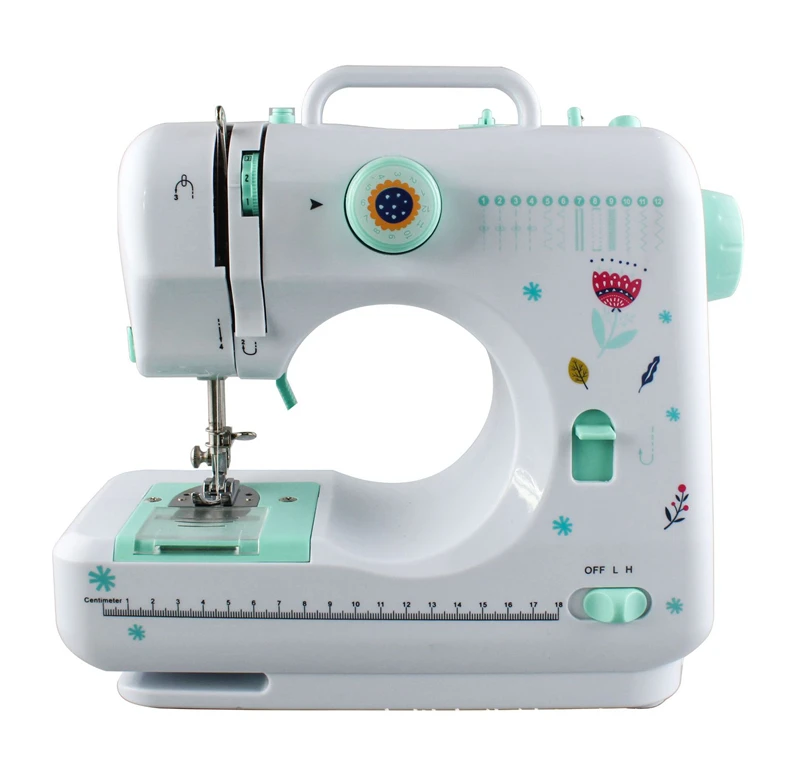 VOF 2020 New Design FHSM-505G Homeuse Multifunction Mini Sewing Machine with 12 Stitches
