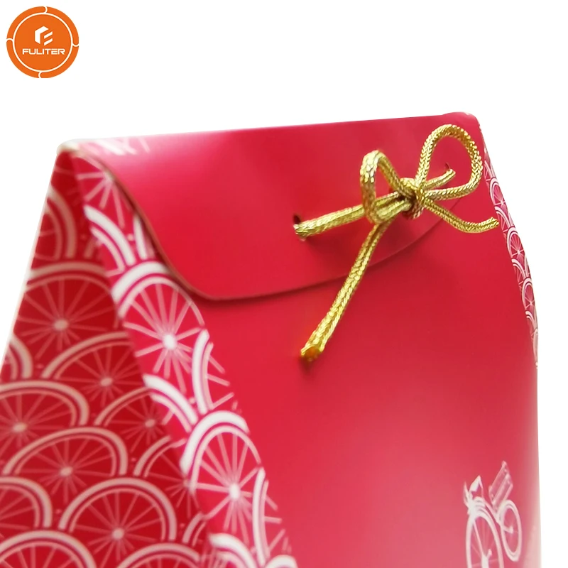 Chocolate Dates Nuts Dry Fruit Candy Storage Gold Gimp  Packaging Paper Bag