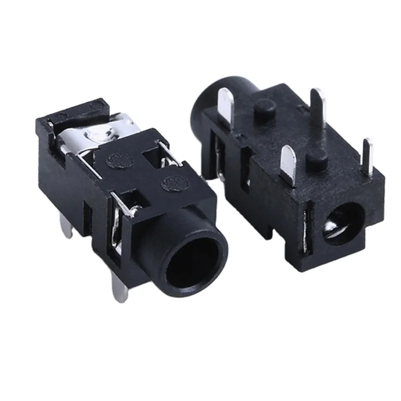 PJ-327 3.5mm jack 5 pin rca jack 3.5mm audio cable c type to 3.5mm headphone audio jack adapter cable audio connectors