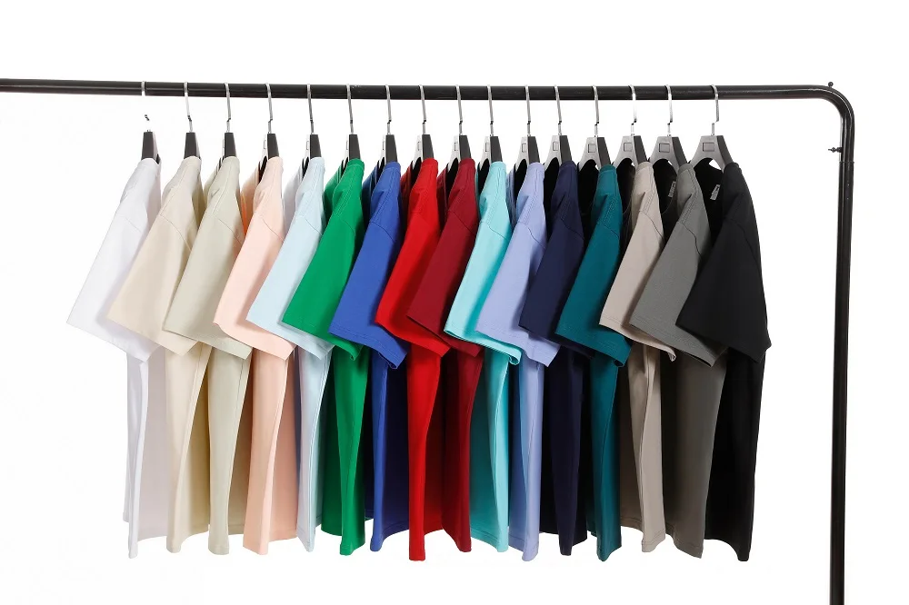 High Quality Heavyweight Plain Oversized Tshirt Printing Embroidery Custom Blank 100% Cotton Men T Shirt