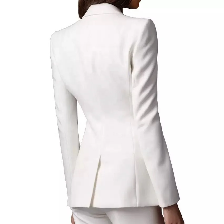 custom made two pieces formal leisure women job suits pant women blazer jacket pants Suits ladies Suits new women