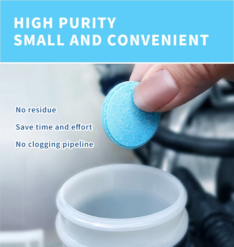 c Care Windshield Wash Tablets Portable Concentrated Auto Glass Cleaner Car Interior Cleaning Accessories Set