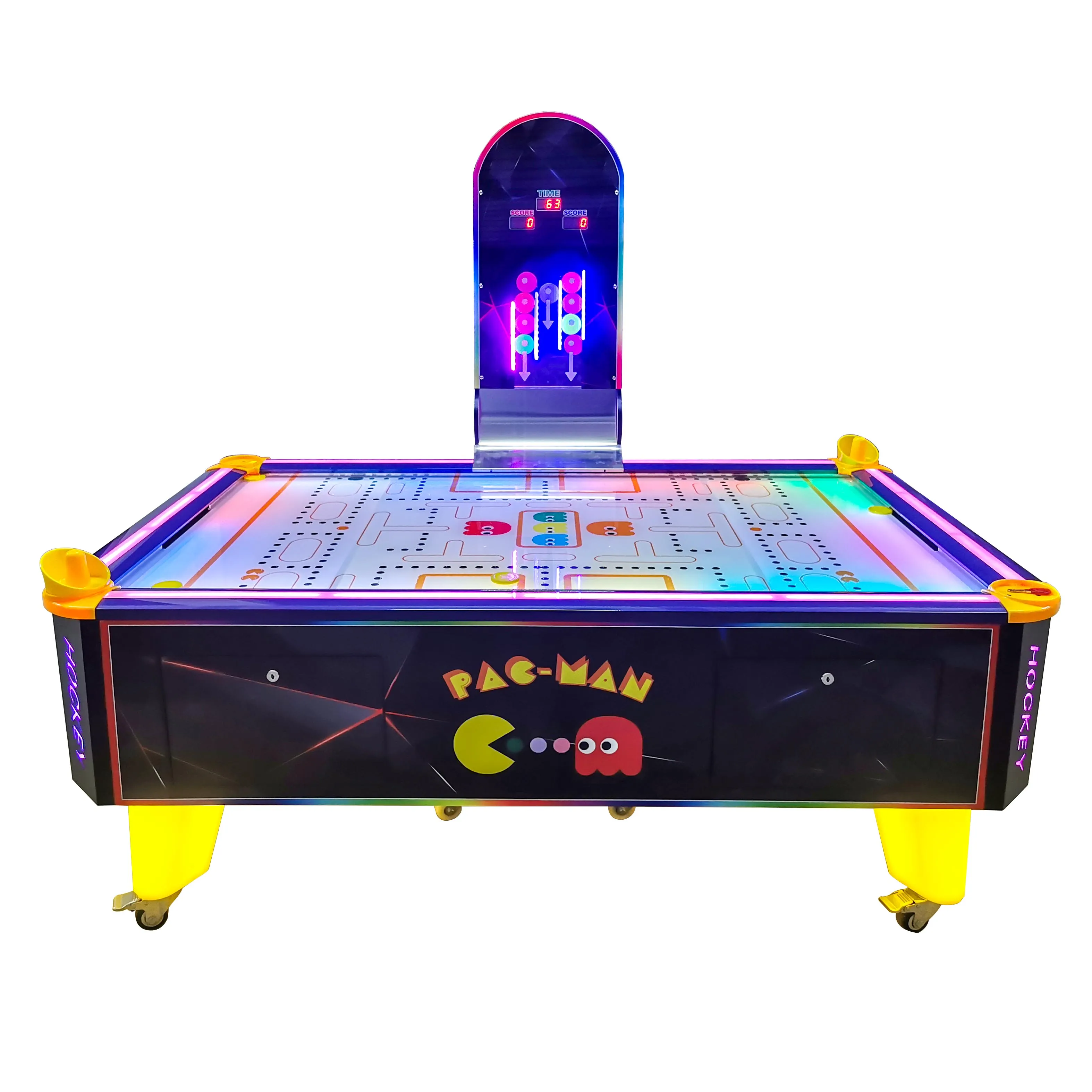 Automatic Air Hockey Table Game Machine 2/4 Players Coin Operated Air Hockey Table Machine