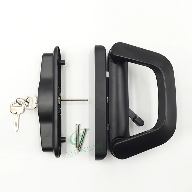 Sliding Door Handle Lock With Keys Hot Selling Door Handle Aluminum Zinc Alloy Material
