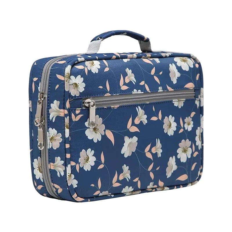 2024 лучшие продажи кожаные обложки для Библии ручной работы Золотая Обложка библейской книги с застежкой-молнией и ручкой