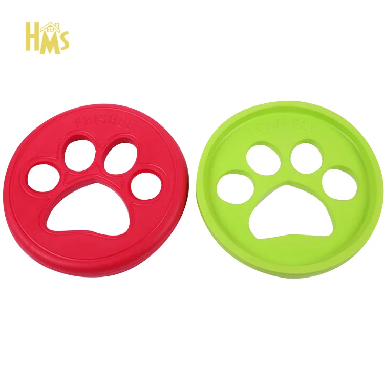 HMS Pet Products EVA Anti-Bite Float Interactive Dog Vaulting Trainer Flying Disc