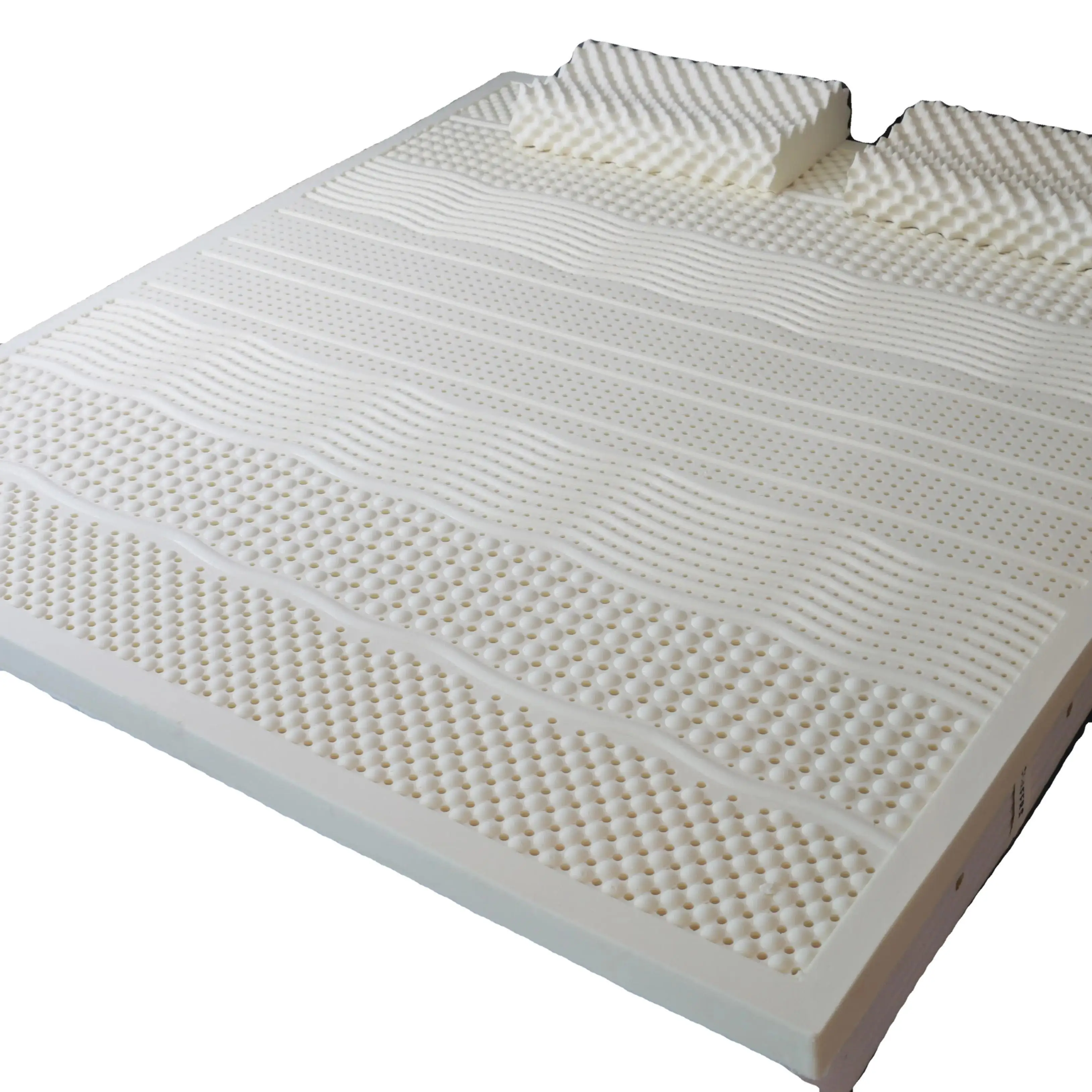 China Professional Manufacture Customized Queen Bed 100% Latex Mattress Latex Mattress