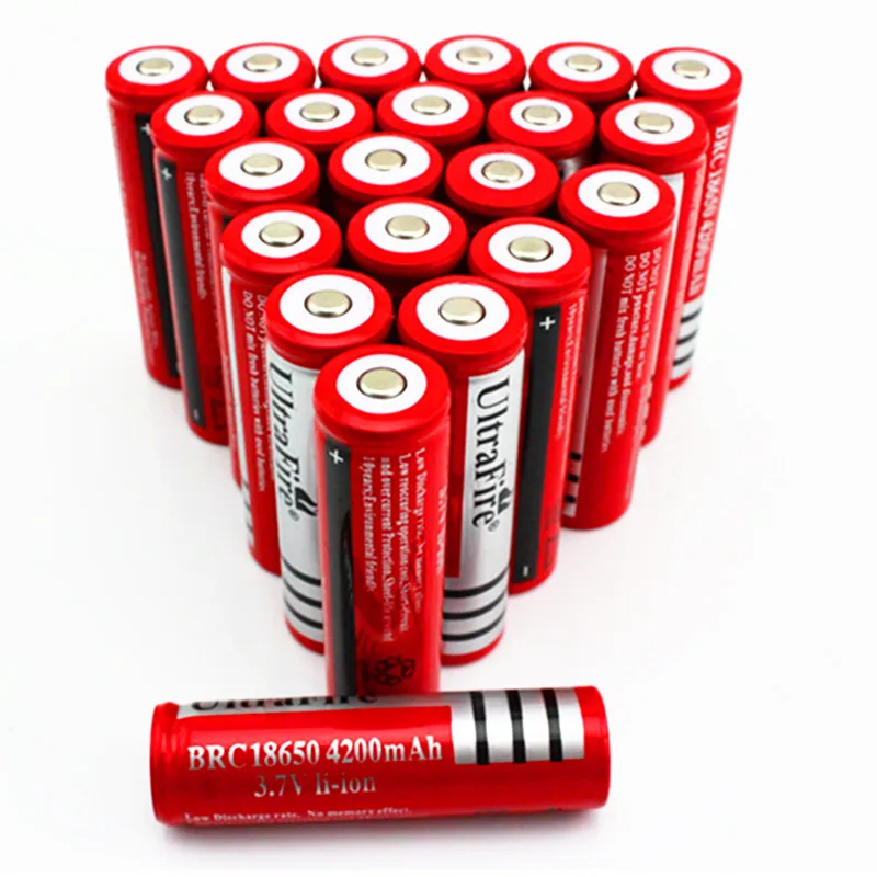 High quality  Rechargeable batteries 3.7V 18650 cell battery 1800Mah 3350Mah 3500Mah with rechargeable battery for toys