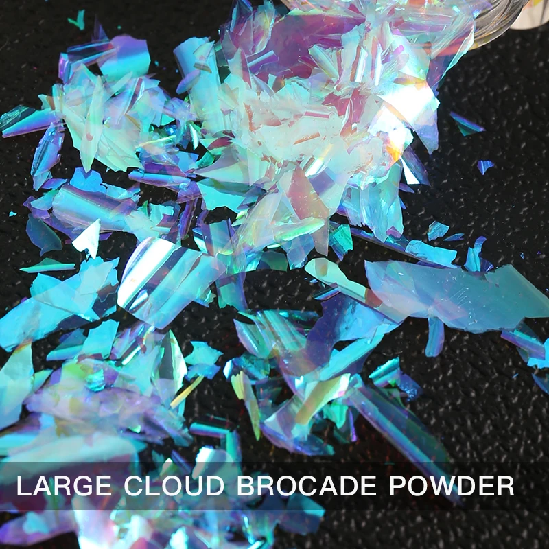 Free Samples High Transparency Chameleon Flake Pigment Opal Flakes Powder