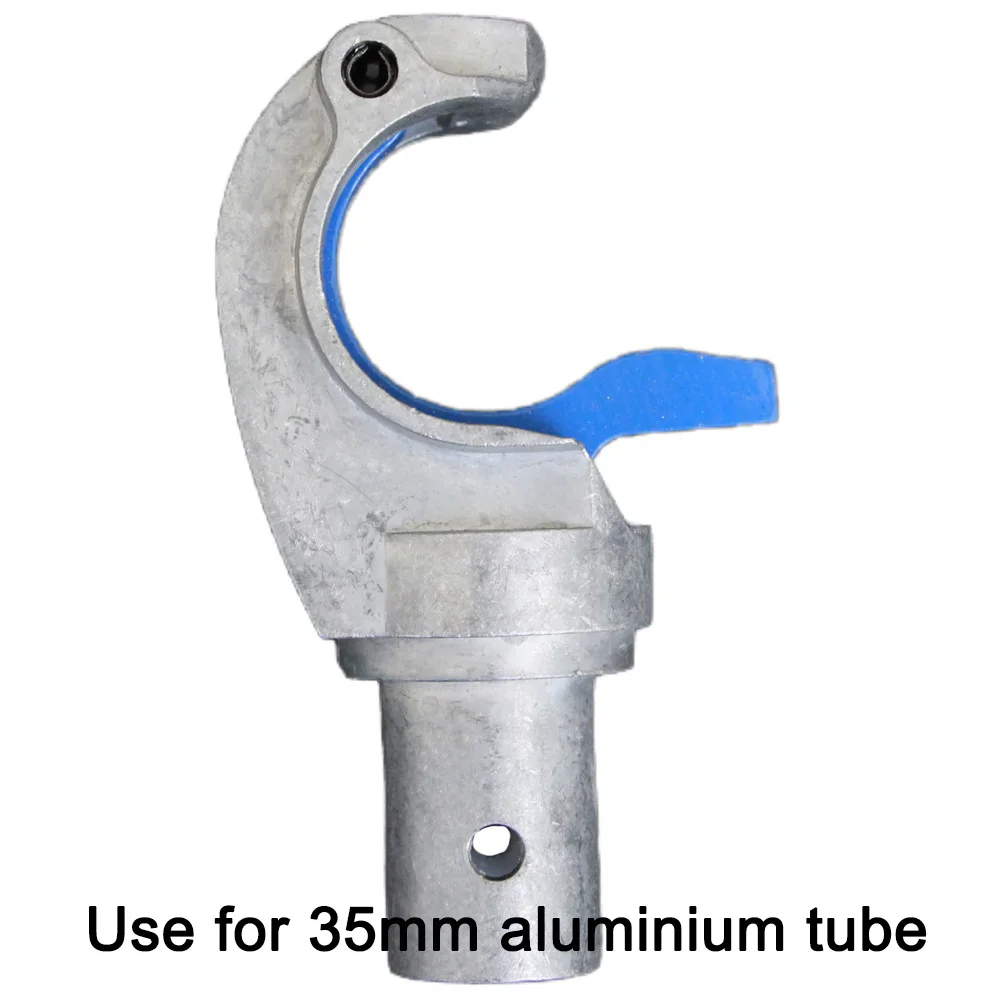 6m aluminium scaffolding narrow tower scaffolding aluminium pipe 38mm hook clamp aluminium scaffolding for rental