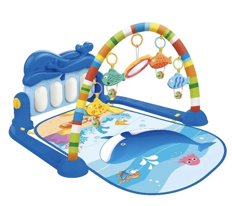 Baby Play Mat Educational Kids Carpets Music Rack Play Mat Puzzle Carpet Piano Keyboard Infant Playmat Gym