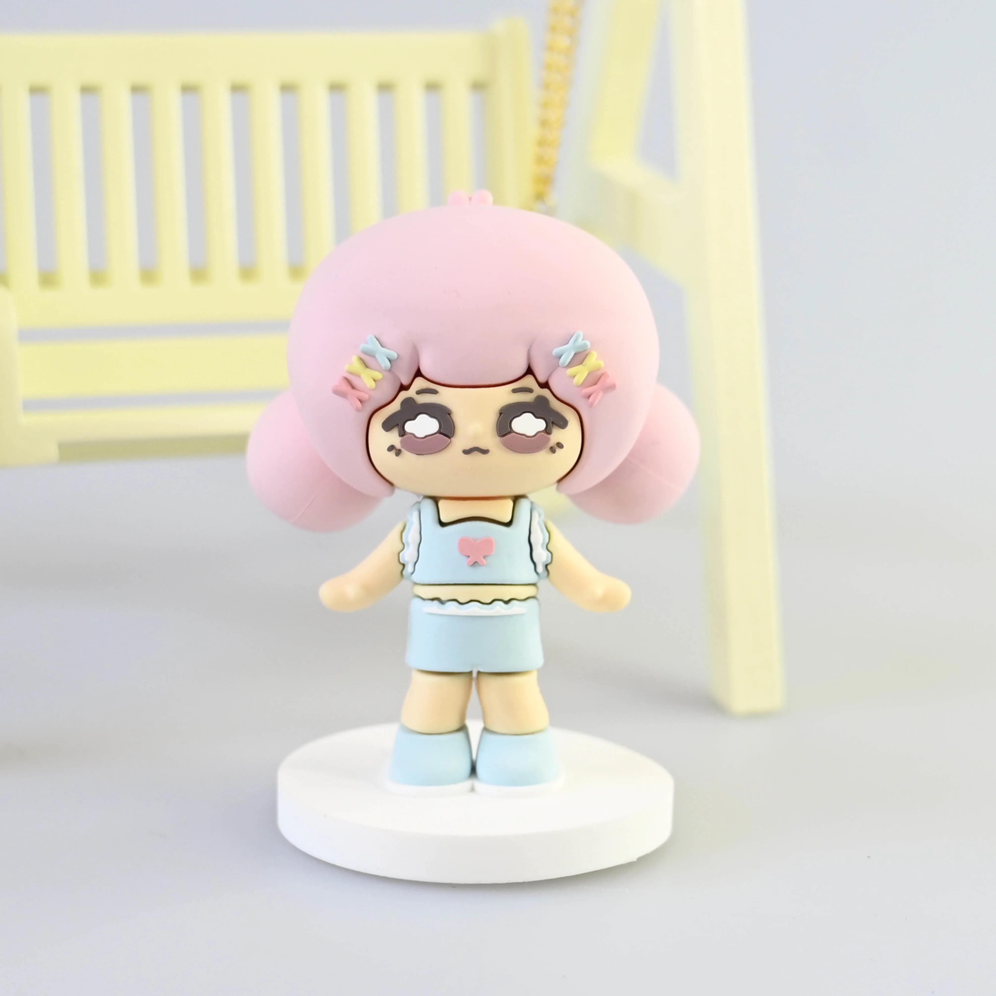 Gaopeng Toy soft Poly Vinyl PVC Custom Design Logo PVC Action Figure 3D Custom Dolls Figure