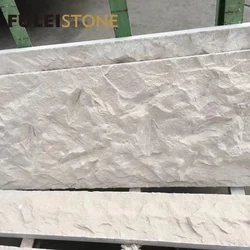 Natural Split Portugal Botticino Limestone Tiles for Wall Cladding