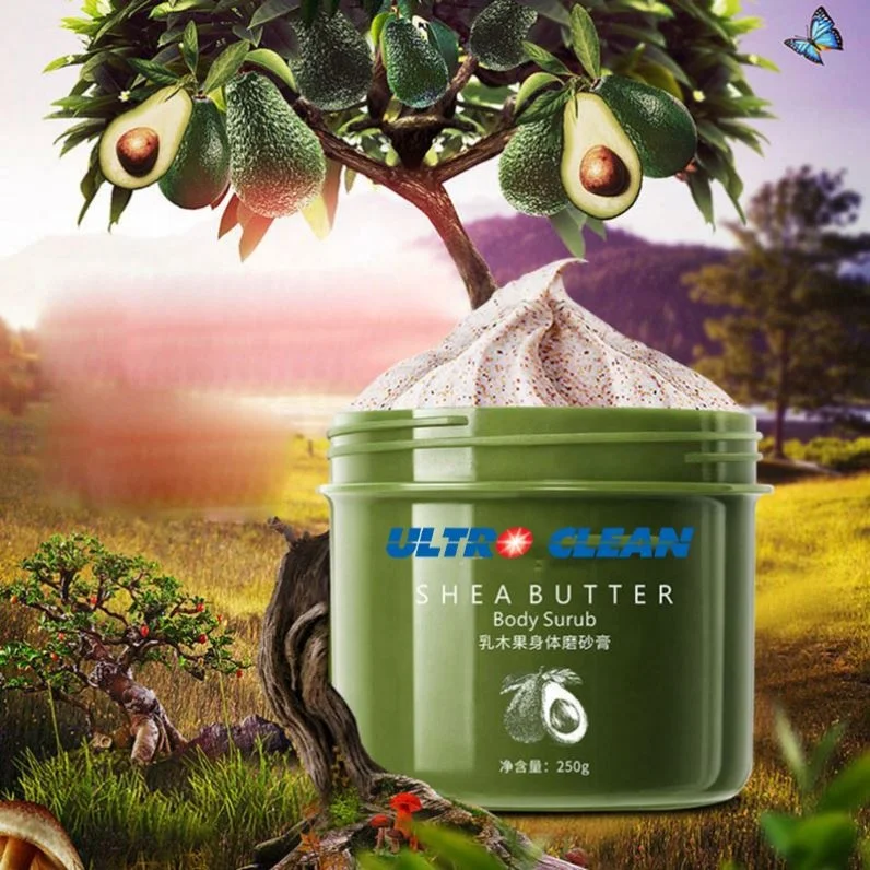 
200g Gold Herbal Honey Lavender Marine Salt Crystal Body Scrub 