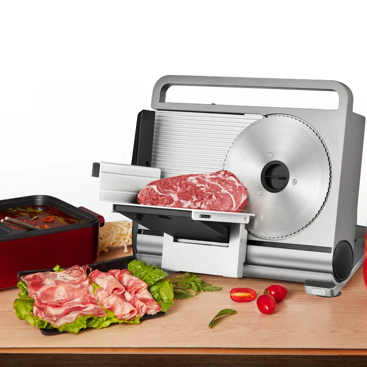 New style design commercial all-in-one food slicer automatic cooked meat bacon sausage slicer cold meat cutting machine
