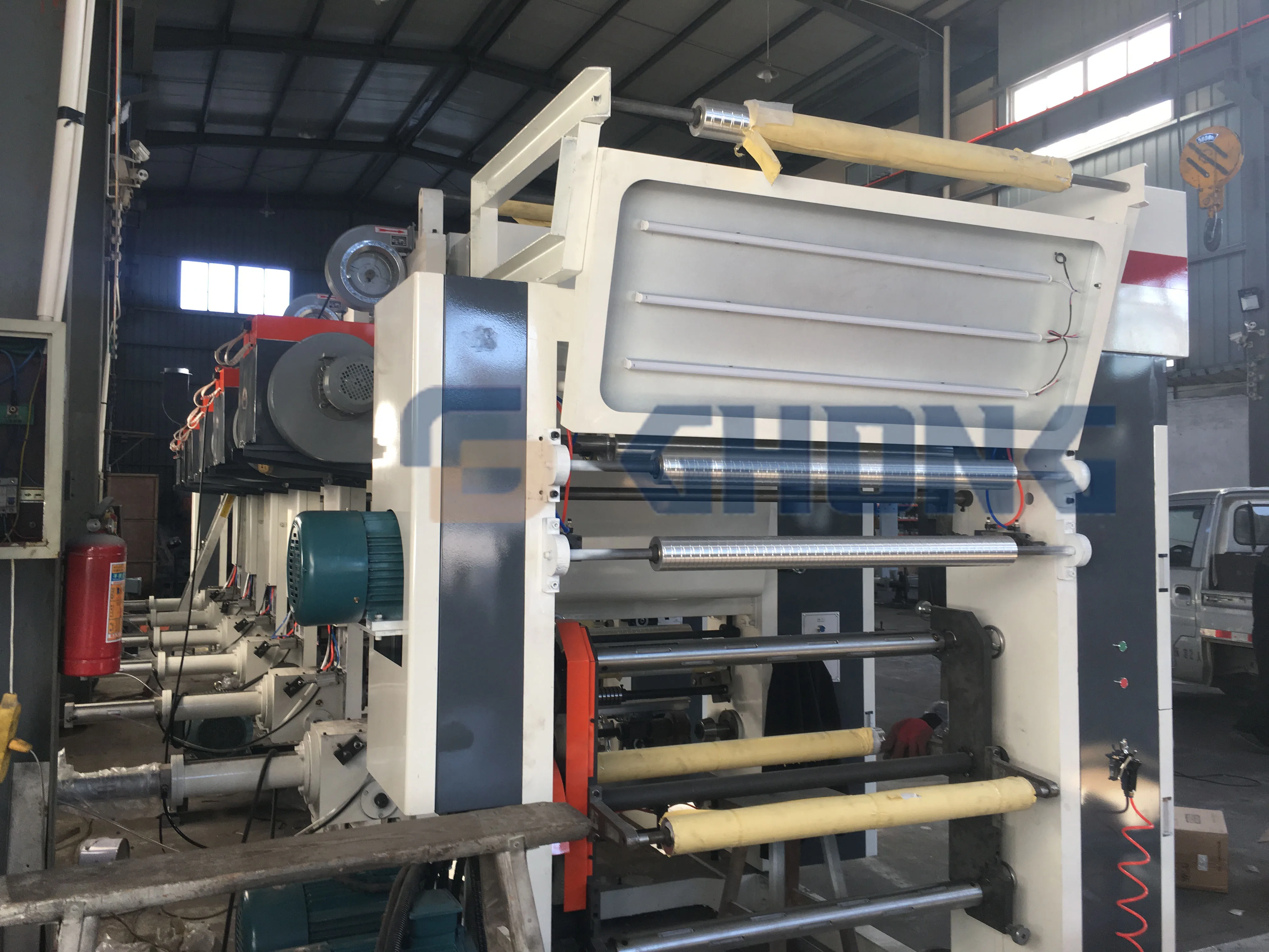 Computer Register 6 Color PET Film Roto gravure Printing Machine Price