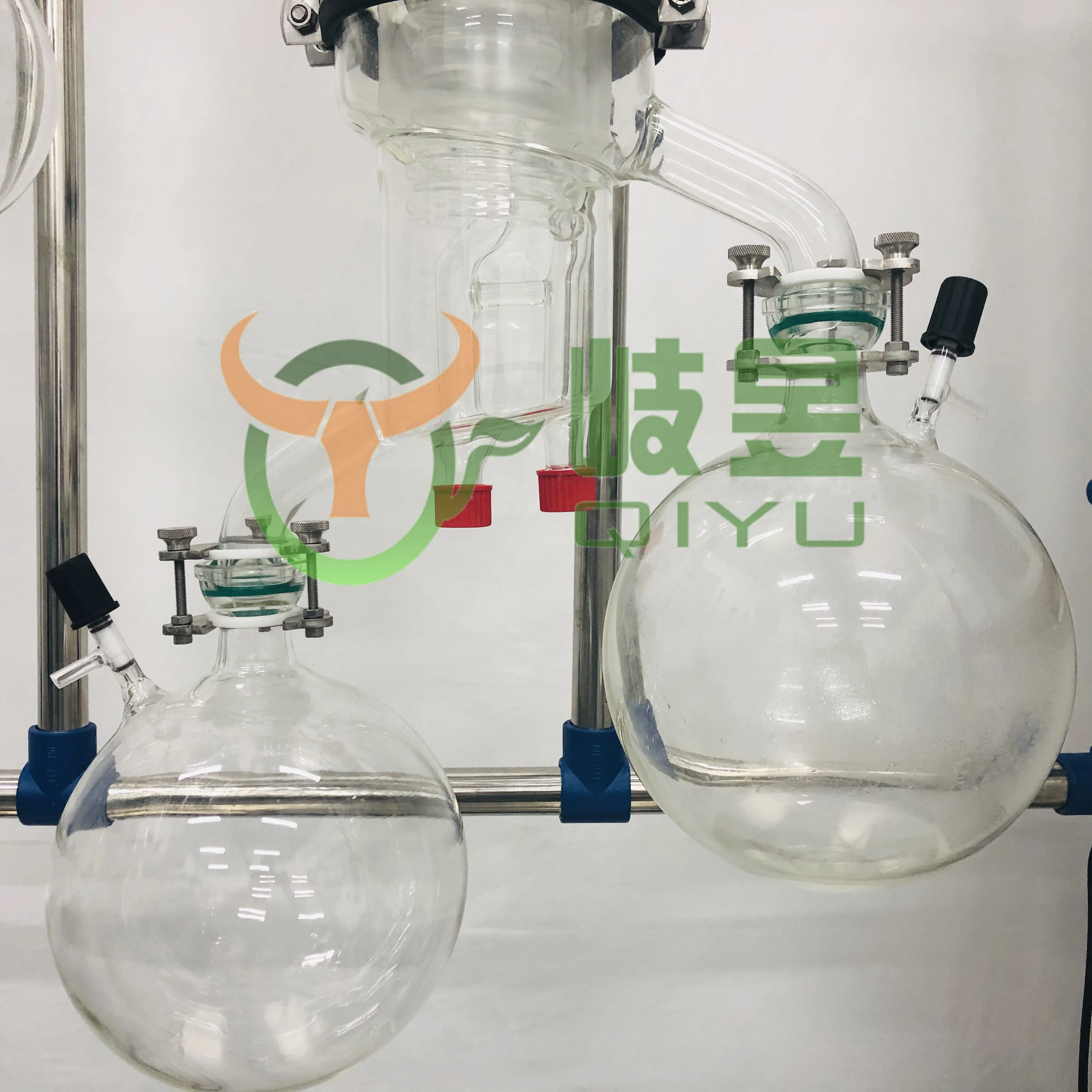 Turnkey Solution Fast Delivery extraction and separation of hemp oil Essential Oils CBD Glass Molecular Distillation
