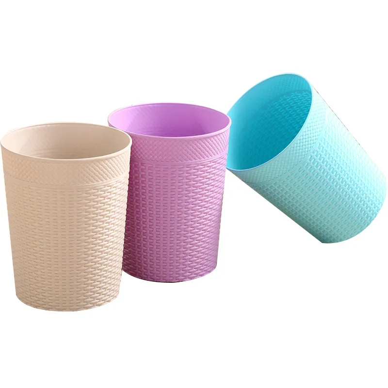 Wholesale Popular Universal Round Household Kitchen Trash Can Without Lid