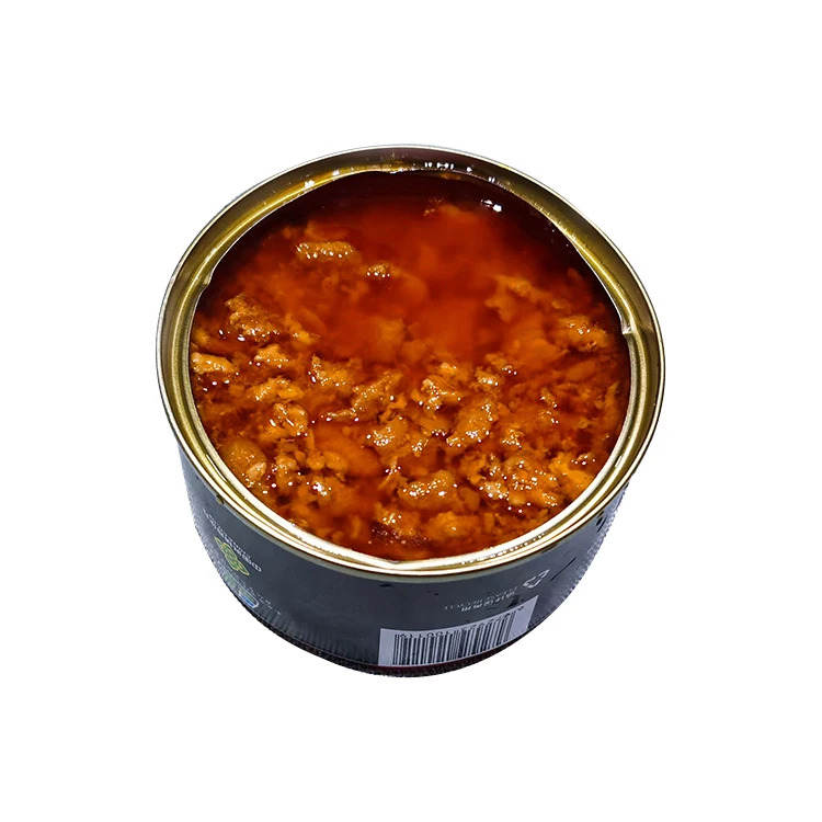 Безопасные вкусные высококачественные консервированные 130 г свиные смешанные соусы Свиное мясо