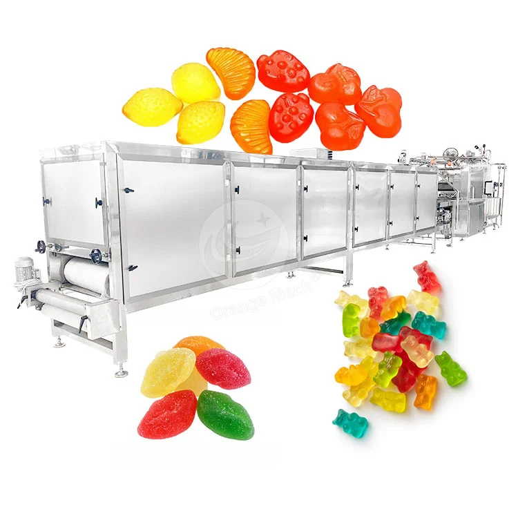 ORME Confectionery Sour Candy Forming Automatic Coconut Bonbon Manufacturing Jelly Gummy Make Machine Price