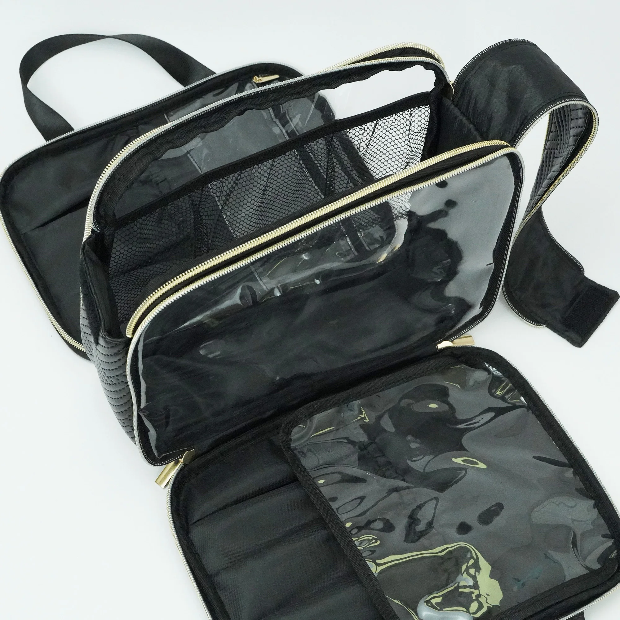 SEDEX factory  large carry all toiletry bag multiple function wash bag makeup brushes holder travel cosmetic bag
