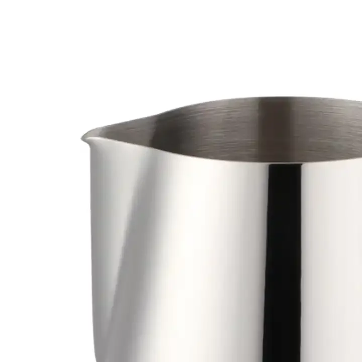 Горячая распродажа чашка для ЛАТТЕ из нержавеющей стали с температурными наклейками баночка латте кофе приготовления молока посуда