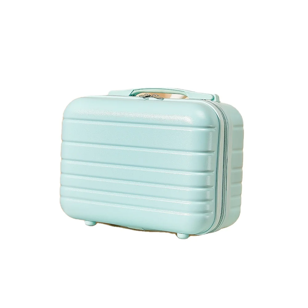 Custom Extra Large Light Weight Business School 12 14 Inch Multifunction Pc Lady Travel Suitcase Luggage Makeup Case