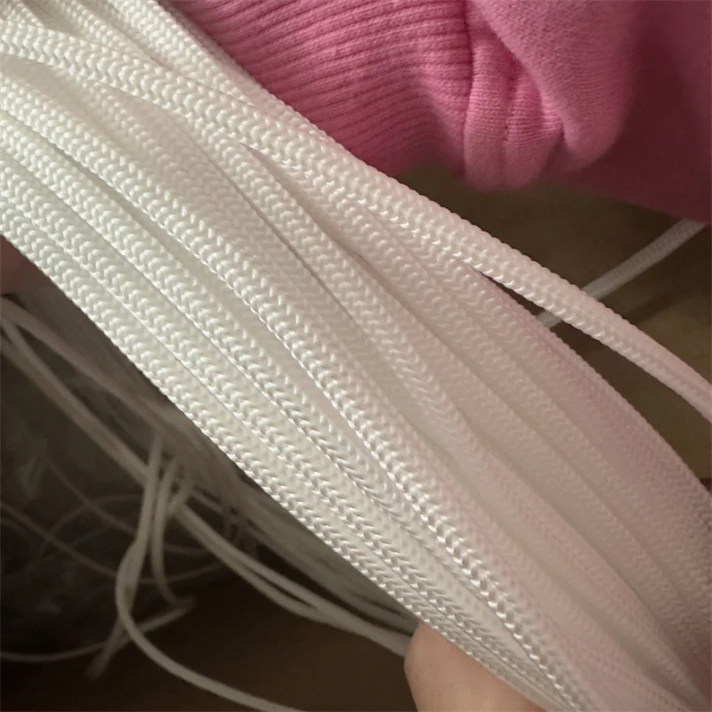 100% Polyester Olefin Rope Core 4/5/6mm Semi-Finished Polypropylene Fabric Lightweight Yarn Dyed for Various Applications