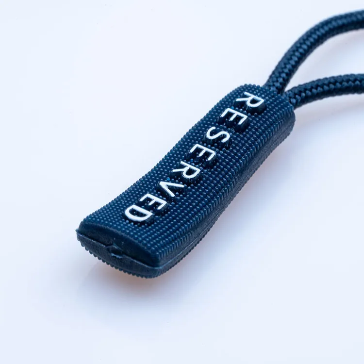 Professional Wholesale Colorful  Fashion Soft Rubber Pvc Leather Zipper Puller