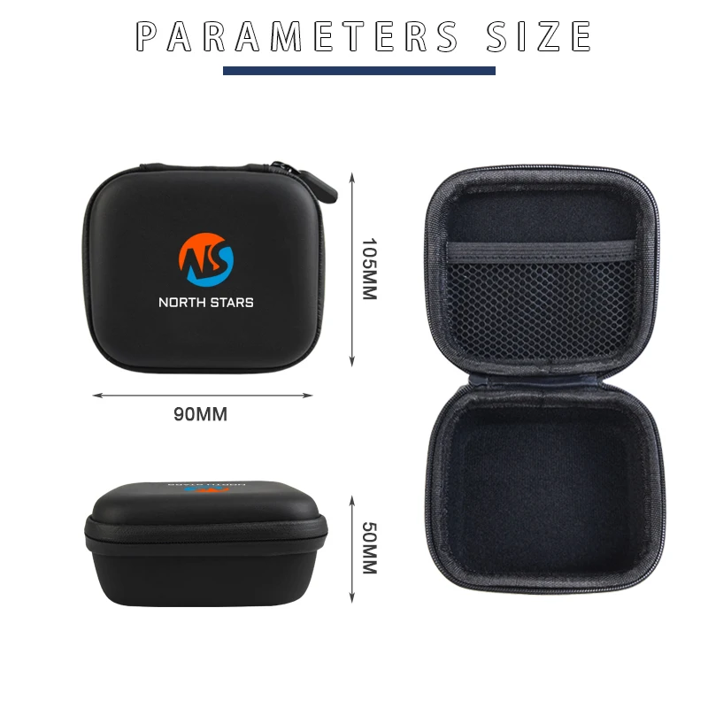 Mini Outdoor Waterproof Eva Earphone Bags Travel Hard Cable Organizer Bag Eva Headphone Bag