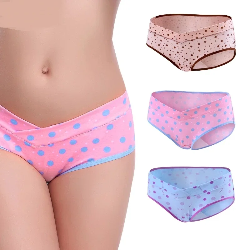 Lot Cotton Pregnant Women Underwear U-Shaped Low Waist Maternity Women Short Panties Pregnancy Women Briefs Clothing