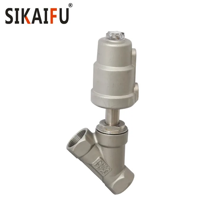 Air operated angle seat valve DN40 for Adsorption Nitrogen Generator