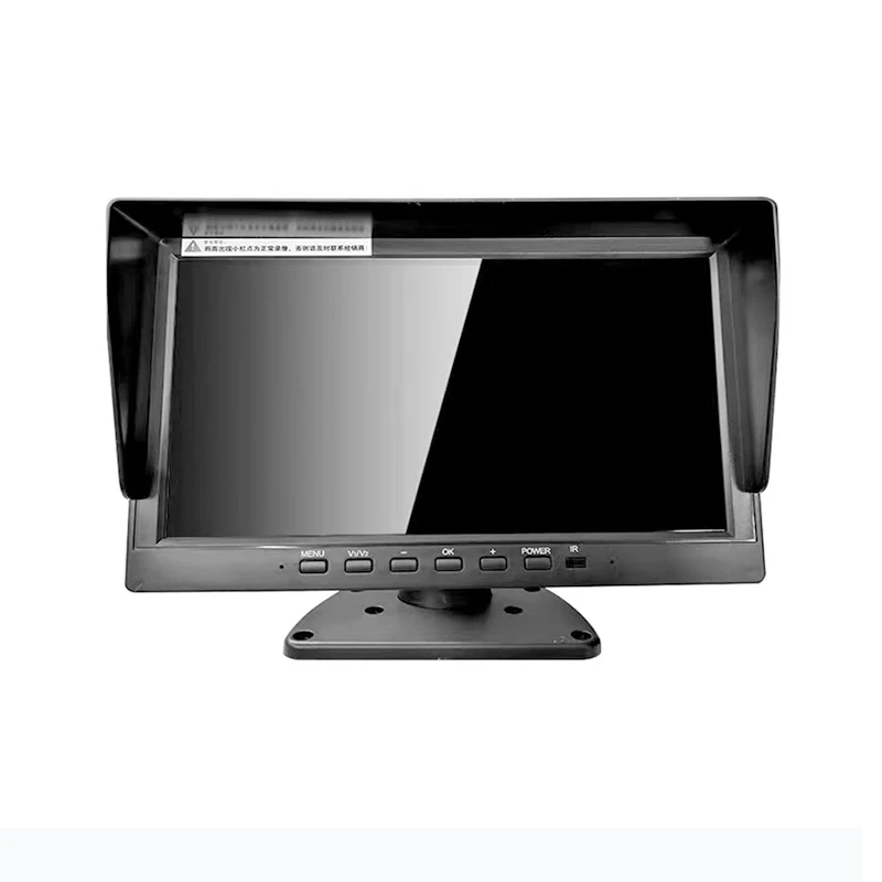 7 inch car 4 channel tv monitor with usb 1080p car monitor headrest car dvd