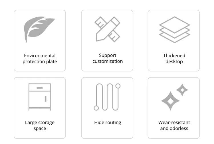 Commercial Office Executive CEO Boss Director Office Desk CEO Table Ceo Desk L-shaped Multi-function Director Desk