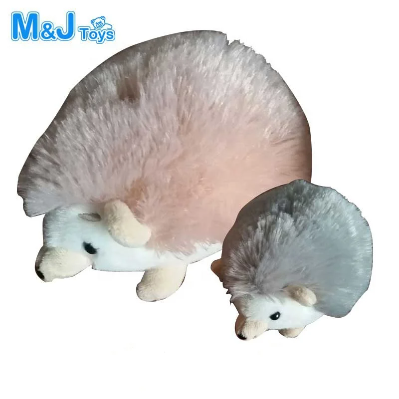 Lovely Pink Hedgehog Plush Stuffed Animal Toy Soft Hedgehog Toys For Baby Kids