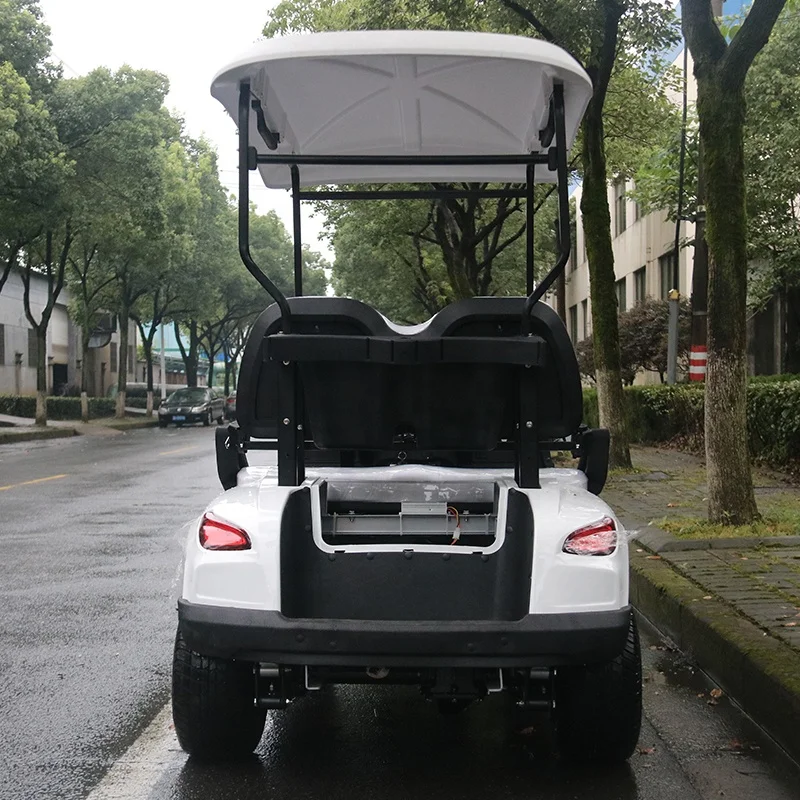 New Design Multi-functional 48V Utility 2 Passenger Off Road Electric Golf Cart Bus