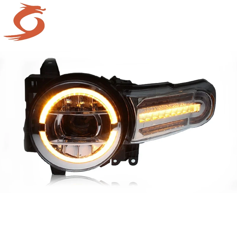 High quality LED headlight assembly suitable for Toyota Land Cruiser 2007-2020