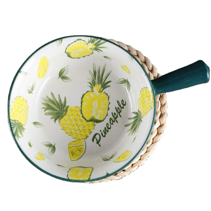 2020 Hot-selling Quality High-end Elegant High-end Fashion New Products Luxury Pineapple Fruit Plate Platter For Fruits