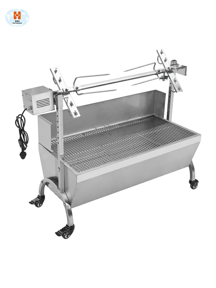 Customize rotate electric BBQ grills non smoke outdoor barbecue grills bbq tools