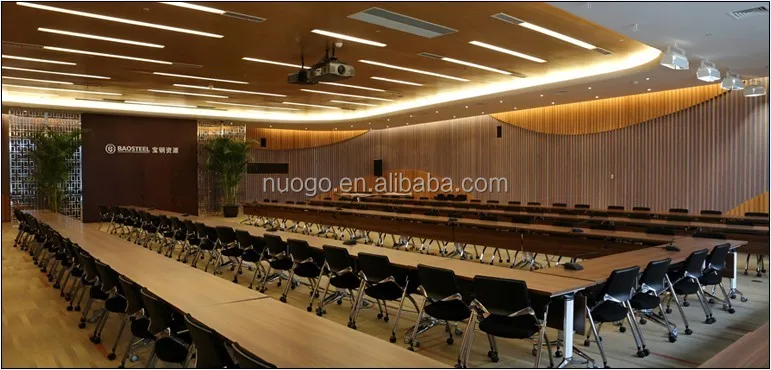 Modern Comfortable Office Chair School Training Chair With Writing Pad