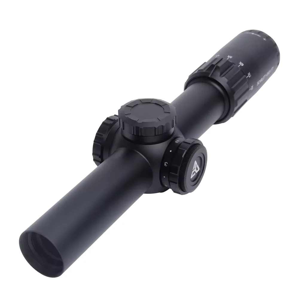 Red Win Scarlet 1-8x24FT LPVO Hunting Scope 1/2MO Fire Wire Reticle Exteme Low Parallax for the Strongest Sunlight IPX6
