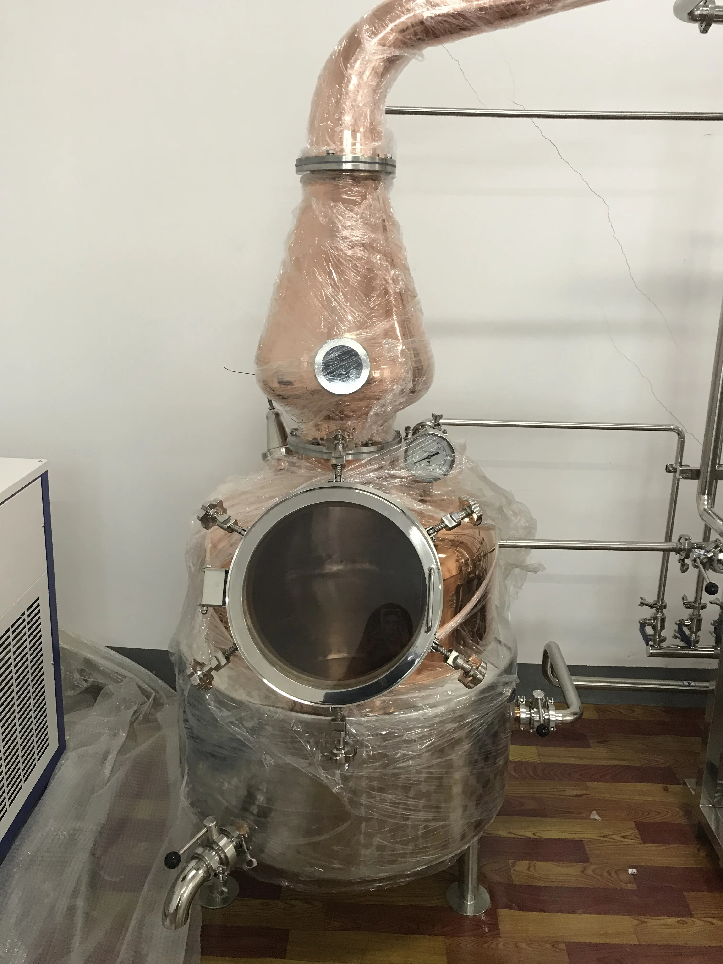 400L alcohol distiller for sale gin vodka whiskey distillation equipment still