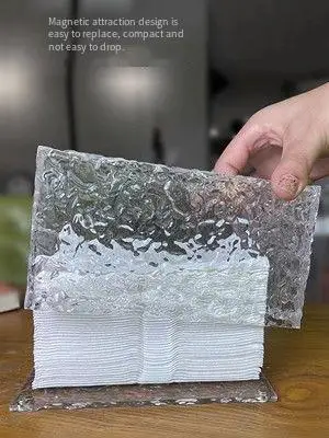 Plexiglass products European creative napkin box napkin box hotel supplies western restaurant acrylic display tissue box