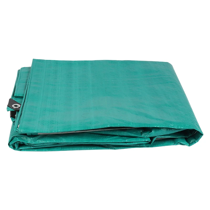 Promotional Pe Tarpaulin Price Raw Matralsi Green Color Truck Cover Plastic Sheet