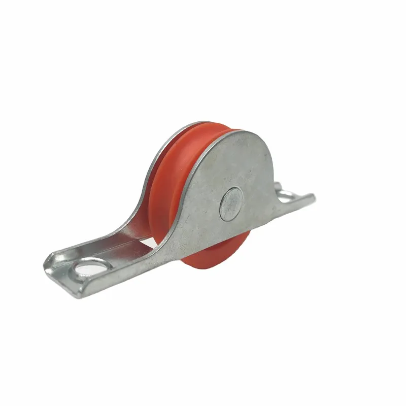 Middle East and Africa Market Factory price Iron housing with zinc plated Body Nylon Wheel With 608zz High Carbon Steel Bearing