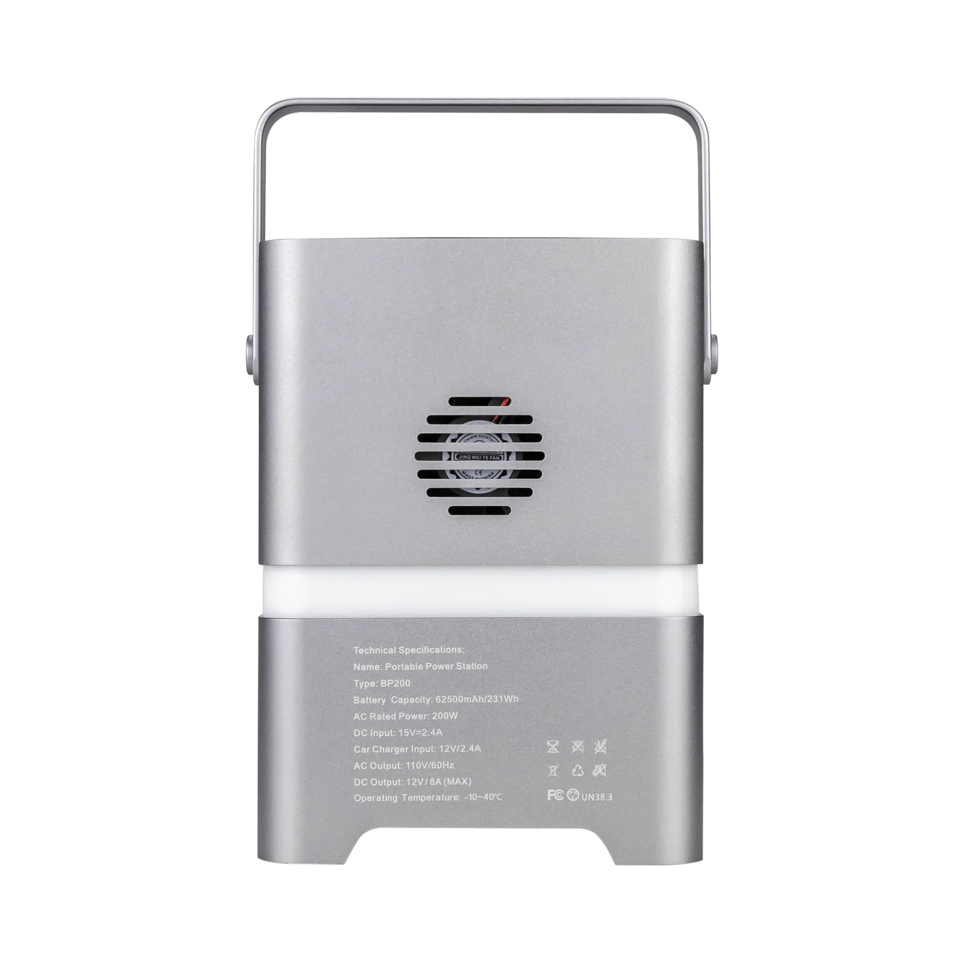 Outdoor 200W Solar Emergency Power Supply and 200W Portable Energy Storage Power Bank Combo Solar Generator 200w Free Shipping