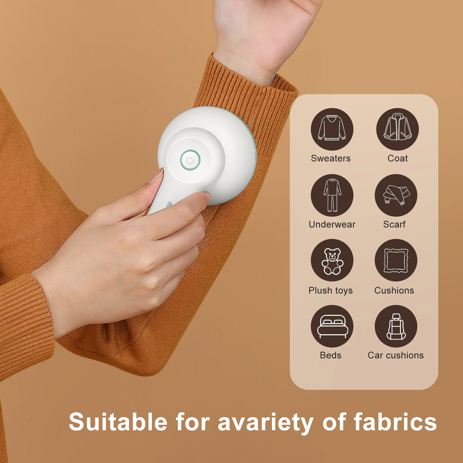 Hot Sale Portable Electric Lint Remover Battery Fabric Shaver For Clothes