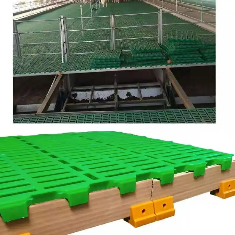 easy to install and clean slat floor for pigs Durable Plastic Slatted Floor for Piglet Used for Pig Farm Equipment