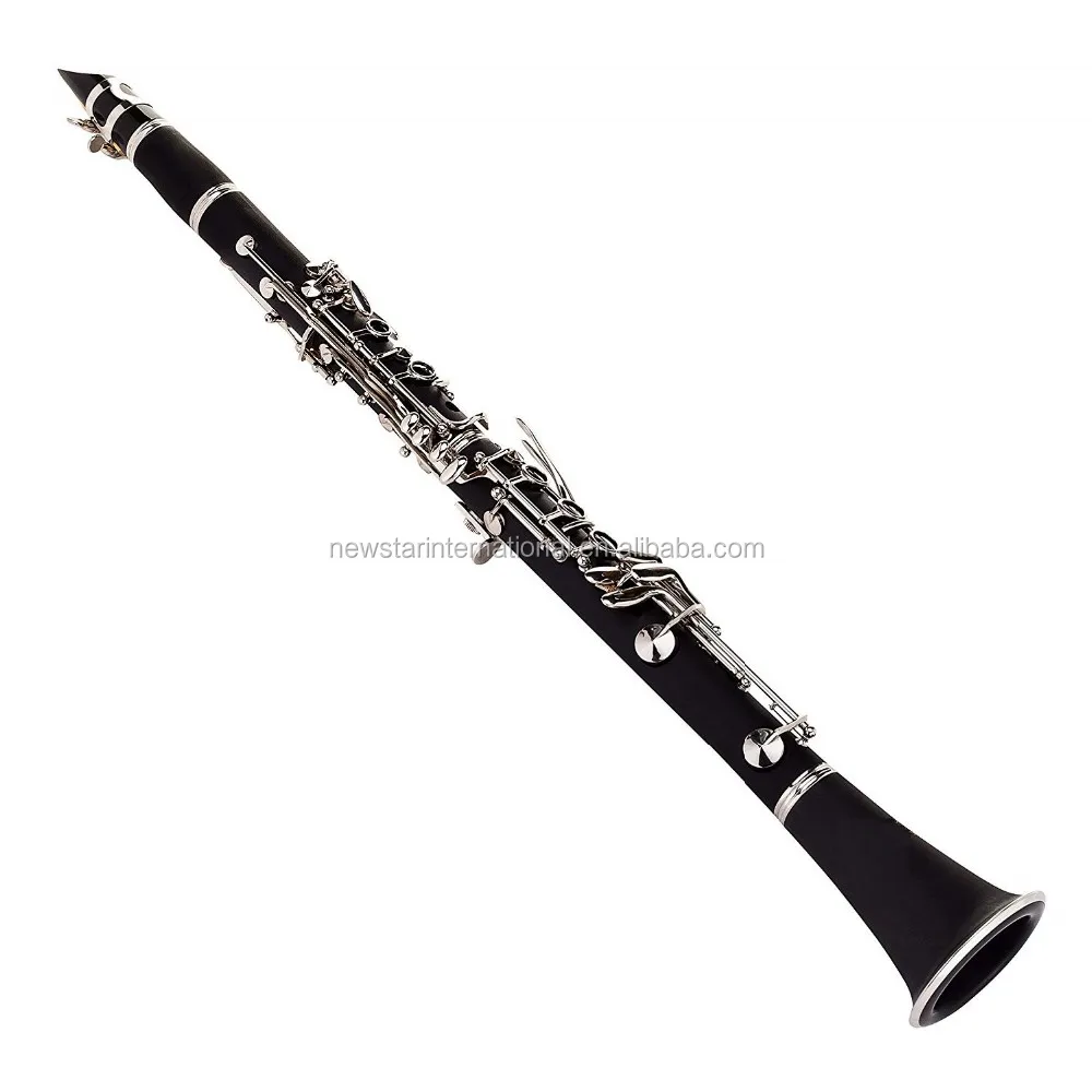 Bb flat ebonite clarinet with case mouthpiece 17keys hcl 101